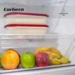 Frigorífico Combinado Corberó Inox 310 L 40 dB Clasificación E 63 x 59,5 x 188 cm CCH18564NFX - Imagen 2