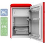 Frigorífico mini Cecotec Bolero CoolMarket 110 110L E Rojo Origin - Imagen 5