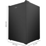 Frigorífico mini Cecotec Bolero CoolMarket Clase E 133 133L 83,5 cm Negro - Imagen 6