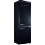 Frigorífico Combi EVVO Negro 216L 84L Clase E F55 - Imagen 3