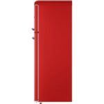 Frigorífico Rojo Dos Puertas EVVO 45L Clase E 170L F45 - Imagen 5