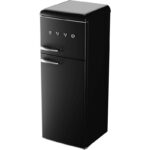 Frigorífico Negro Dos Puertas EVVO 45L Clase E 170L F45 - Imagen 4