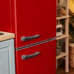 Frigorífico Cecotec Bolero CoolMarket Combi Rojo 300 300L E Origin - Imagen 5