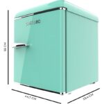 Frigorífico mini Cecotec Bolero CoolMarket TT Origin 45 45L E Verde - Imagen 6