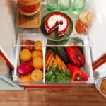 Frigorífico Cecotec Bolero CoolMarket Combi Rojo 300 300L E Origin - Imagen 6