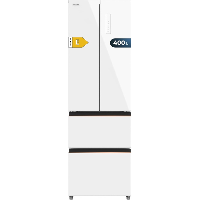 t9LAYqZxYC Frigorífico Cecotec Blanco Combi Coolmarket Bolero 400 400L F2D - Imagen 1
