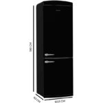 Frigorífico Cecotec CoolMarket Bolero Origin 294L 190 cm E Negro - Imagen 6