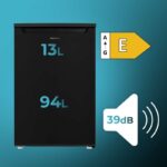 Frigorífico mini Cecotec Bolero CoolMarket 107 107L Clase de eficiencia energética E Negro - Imagen 8