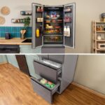 Frigorífico Cecotec Coolmarket Combi Inox 400 400L F2D E - Imagen 6