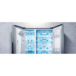 Frigorífico Side by Side Hisense 178 cm 489 L Clasificación E RS650N4AC2 - Imagen 3