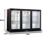 Refrigeración por aire METRO GBC3003 308 L frigorífico bebidas - Imagen 10