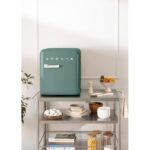 Frigorífico CREATE RETRO FRIDGE 50 Clase energética F 48 L 39 dB Verde Maneta Mármol - Imagen 2