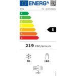 Frigorífico combi EVVO F52 250 L NoFrost Clase energética E - Imagen 2