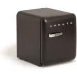 Frigorífico CREATE RETRO FRIDGE 50 Clase energética F 48 L 39 dB Negro Maneta Plata - Imagen 2