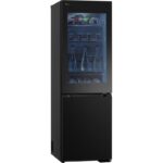 Frigorífico combi LG GBG5160CEV 352 L Negro Clase energética C