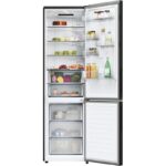 Frigorífico combi Candy CNCQ2T620EB 409 L Negro Clase energética E - Imagen 2