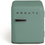 Frigorífico CREATE RETRO FRIDGE 50 Clase energética F 48 L 39 dB Verde Maneta Negra