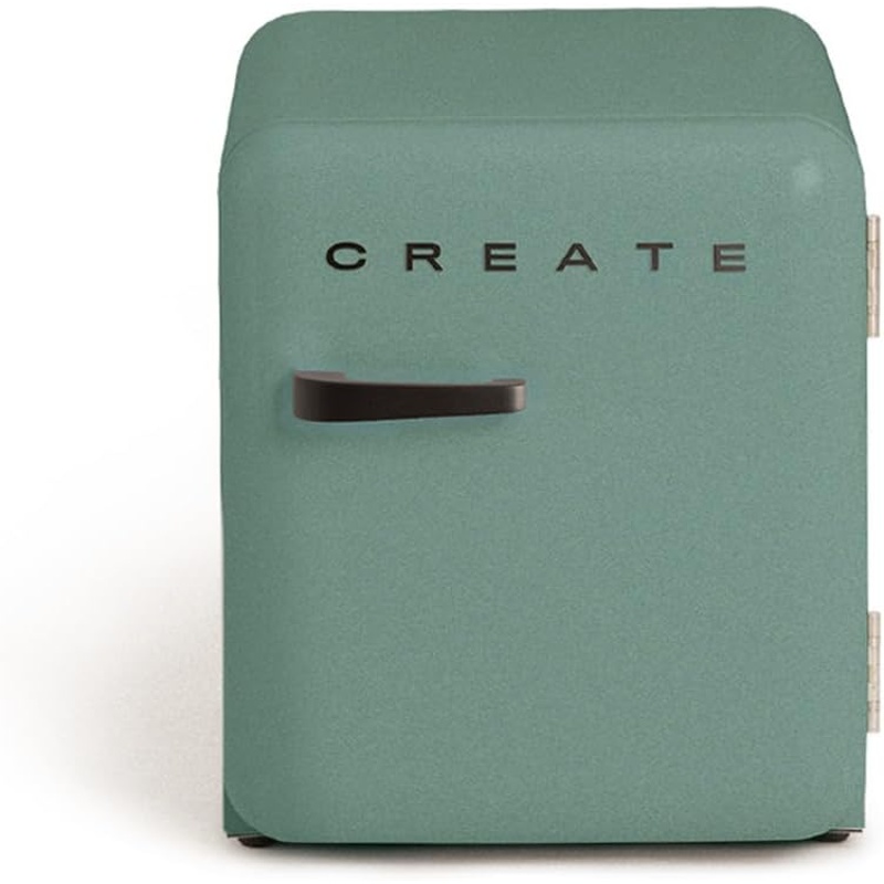 31J1nlWWa8 Frigorífico CREATE RETRO FRIDGE 50 Clase energética F 48 L 39 dB Verde Maneta Negra - Imagen 1