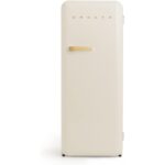 Frigorífico combi CREATE RETRO FRIDGE 150 281 L 102 W Clase energética D Blanco Maneta Madera