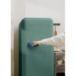 Frigorífico combi CREATE RETRO FRIDGE 150 281 L 102 W Clase energética D Verde Maneta Azul Cobalto - Imagen 2