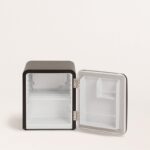 Frigorífico CREATE RETRO FRIDGE 50 Clase energética F 48 L 39 dB Negro Maneta Oro Rosado - Imagen 3