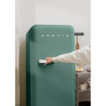 Frigorífico combi CREATE RETRO FRIDGE 150 281 L 102 W Clase energética D Verde Maneta Mármol - Imagen 3