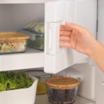 Frigorífico combi CREATE RETRO FRIDGE 150 281 L 102 W Clase energética D Negro Maneta Negra - Imagen 2
