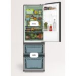 Frigorífico combi CREATE FRIDGE STUDIO COMBI PRO FLEX 401 401 L NoFrost 158 W Clase energética E Negro - Imagen 3