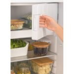 Frigorífico combi CREATE RETRO FRIDGE 150 281 L 102 W Clase energética D Negro Maneta Verde Sage - Imagen 3