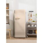 Frigorífico combi CREATE RETRO FRIDGE 150 281 L 102 W Clase energética D Arena Maneta Oro - Imagen 2