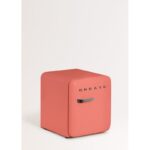 Frigorífico CREATE RETRO FRIDGE 50 Clase energética F 48 L 39 dB Terracota Maneta Negra - Imagen 2