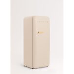 Frigorífico combi CREATE RETRO FRIDGE 150 281 L 102 W Clase energética D Arena Maneta Oro - Imagen 3