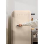 Frigorífico combi CREATE RETRO FRIDGE 150 281 L 102 W Clase energética D Arena Maneta Plata - Imagen 4