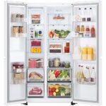 Frigorífico americano LG GSBC40SWPE 664 L Clase E Blanco WiFi - Imagen 4