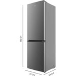 Frigorífico combi Cecotec Bolero CoolMarket Combi 296 DF Inox oscuro 296 L Clase energética E - Imagen 6