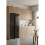 Frigorífico americano CREATE FRIDGE STUDIO SIDE BY SIDE 550 550 L NoFrost Clase energética E Negro - Imagen 4