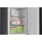 Frigorífico combi Bosch KGN392XCF 363 L Negro Clase energética C - Imagen 6