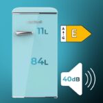 Frigorífico Cecotec Bolero Coolmarket TT Origin 95 95 L Clase energética E Azul - Imagen 3