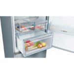 Frigorífico combi Bosch KGN39VIEA 366 L 203 cm 60 cm 66 cm Acero inoxidable Clase energética E - Imagen 4