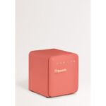 Frigorífico CREATE RETRO FRIDGE 50 Clase energética F 48 L 39 dB Terracota Maneta Oro Rosado - Imagen 5