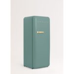 Frigorífico combi CREATE RETRO FRIDGE 150 281 L 102 W Clase energética D Verde Maneta Oro - Imagen 3