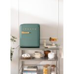 Frigorífico CREATE RETRO FRIDGE 50 Clase energética F 48 L 39 dB Verde Maneta Madera - Imagen 5