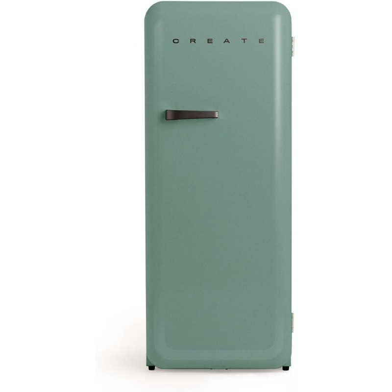 PiNwL1nArb Frigorífico combi CREATE RETRO FRIDGE 150 281 L 102 W Clase energética D Verde Maneta Negra - Imagen 1