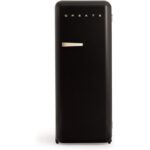 Frigorífico combi CREATE RETRO FRIDGE 150 281 L 102 W Clase energética D Negro Maneta Arena