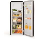 Frigorífico combi CREATE RETRO FRIDGE 150 281 L 102 W Clase energética D Negro Maneta Negra - Imagen 7