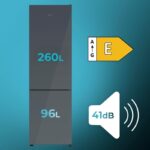 Frigorífico combi Cecotec Bolero CoolMarket Combi 356i Gris 356 L Clase energética E - Imagen 3