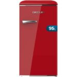 Frigorífico Cecotec Bolero Coolmarket TT Origin 95 95 L Clase energética E Rojo