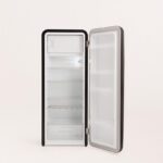 Frigorífico combi CREATE RETRO FRIDGE 150 281 L 102 W Clase energética D Negro Maneta Madera - Imagen 7