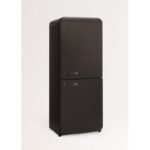 Frigorífico combi CREATE RETRO FRIDGE COMBI 185 401 L NoFrost Clase energética E Negro Maneta Negra - Imagen 5