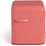 Frigorífico CREATE RETRO FRIDGE 50 Clase energética F 48 L 39 dB Terracota Maneta Terracota